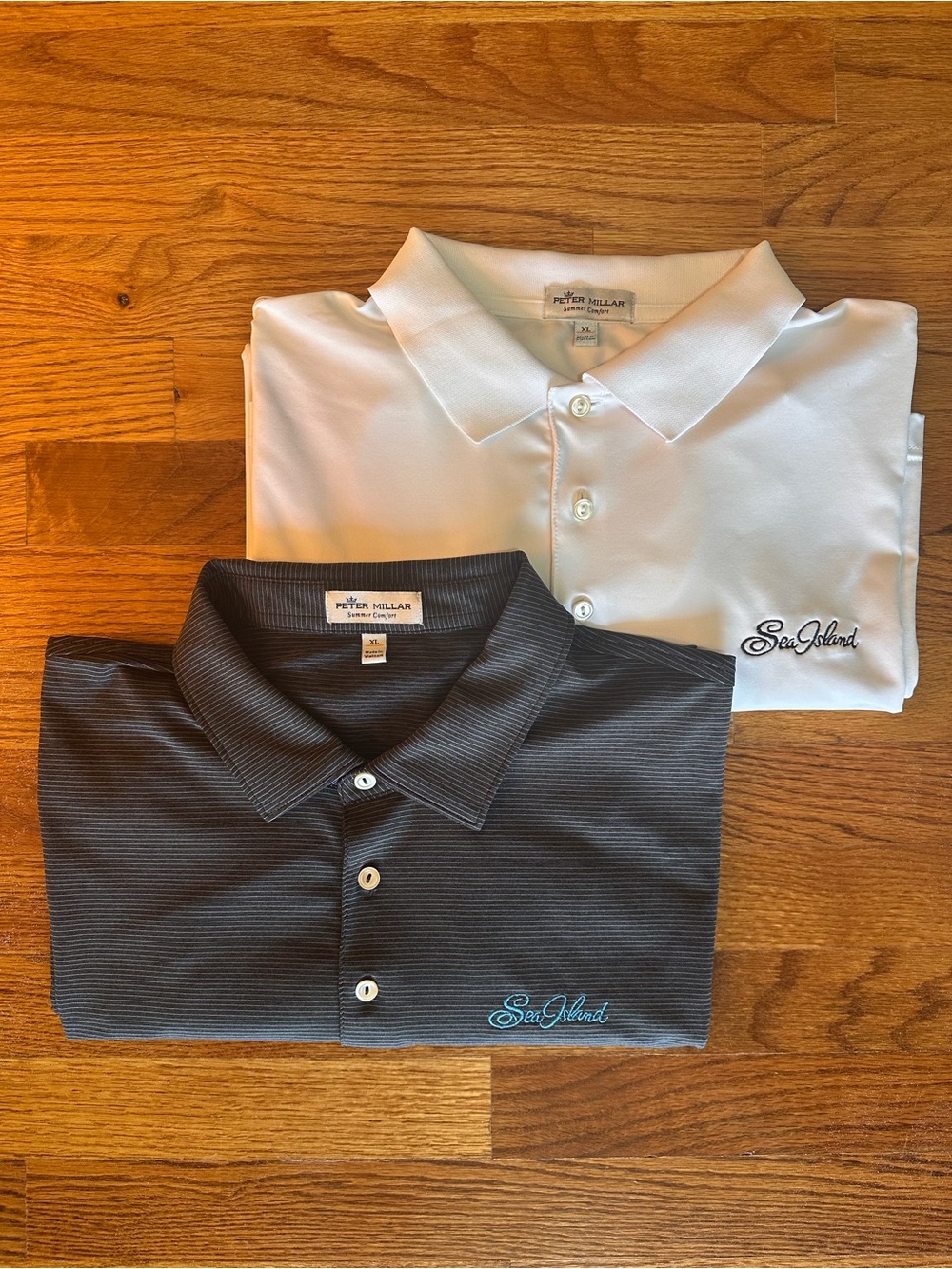 Sea Island Logo - Summer Comfort Golf Polo Set of 2